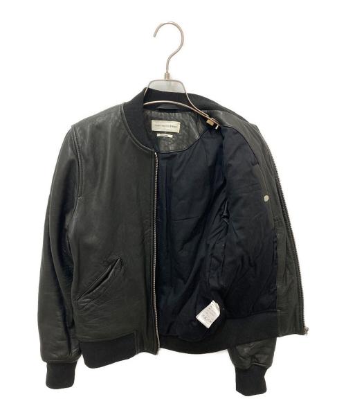 ISABEL MARANT ETOILE（イザベルマランエトワール）ISABEL MARANT ETOILE (イザベルマランエトワール) ラムレザージャケット ブラック サイズ:34の古着・服飾アイテム