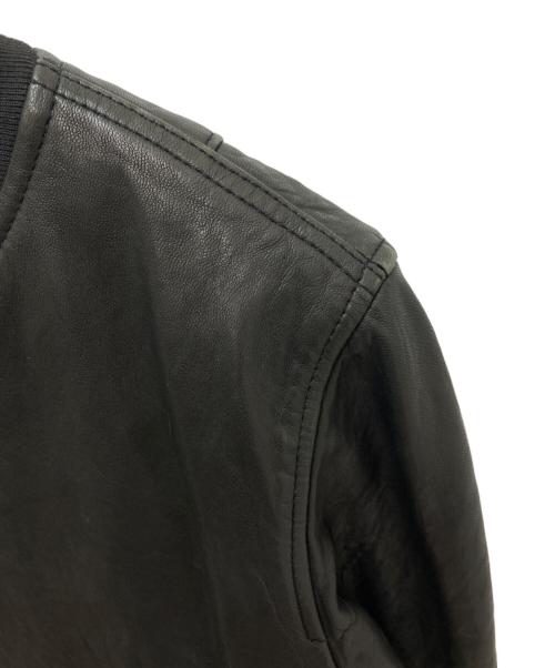 ISABEL MARANT ETOILE（イザベルマランエトワール）ISABEL MARANT ETOILE (イザベルマランエトワール) ラムレザージャケット ブラック サイズ:34の古着・服飾アイテム