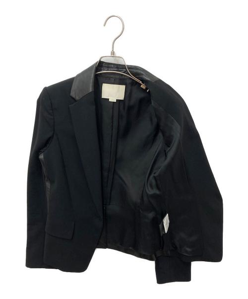 ALEXANDER WANG（アレキサンダー・ワン）ALEXANDER WANG (アレキサンダー・ワン) 切替ジャケット ブラックの古着・服飾アイテム