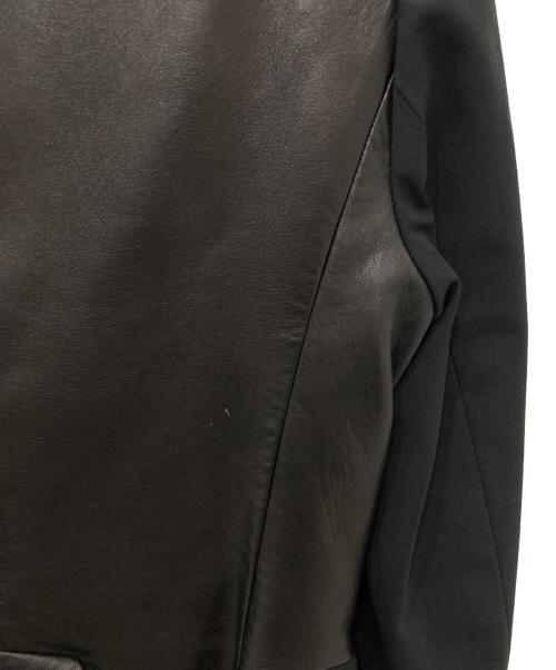 ALEXANDER WANG（アレキサンダー・ワン）ALEXANDER WANG (アレキサンダー・ワン) 切替ジャケット ブラックの古着・服飾アイテム