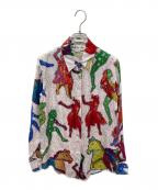 STELLA McCARTNEY×THE BEATLESステラマッカートニー×ビートルズ）の古着「総柄シャツ」｜パープル