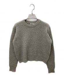ALEXANDER WANG（アレキサンダー・ワン）の古着「モヘア混ニット」｜グレー