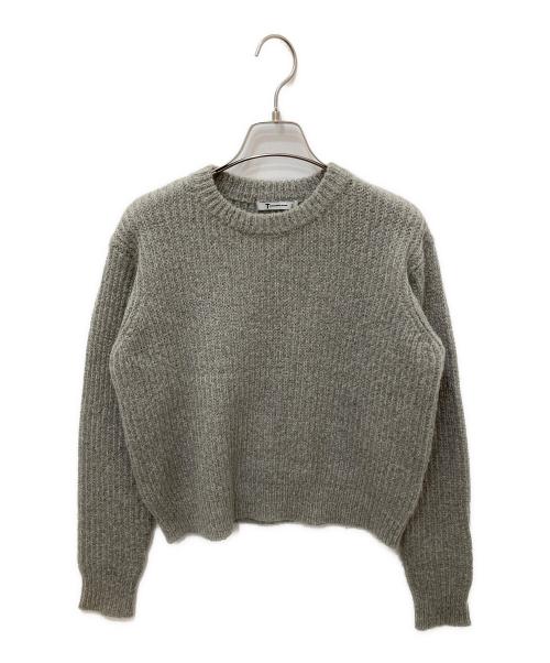 ALEXANDER WANG（アレキサンダー・ワン）ALEXANDER WANG (アレキサンダー・ワン) モヘア混ニット グレー サイズ:XSの古着・服飾アイテム