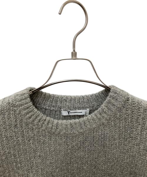 ALEXANDER WANG（アレキサンダー・ワン）ALEXANDER WANG (アレキサンダー・ワン) モヘア混ニット グレー サイズ:XSの古着・服飾アイテム