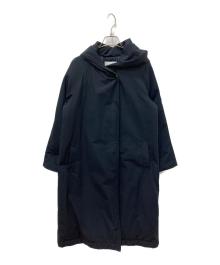 IEDIT（イディット）の古着「フーデットダウンコート」｜ネイビー