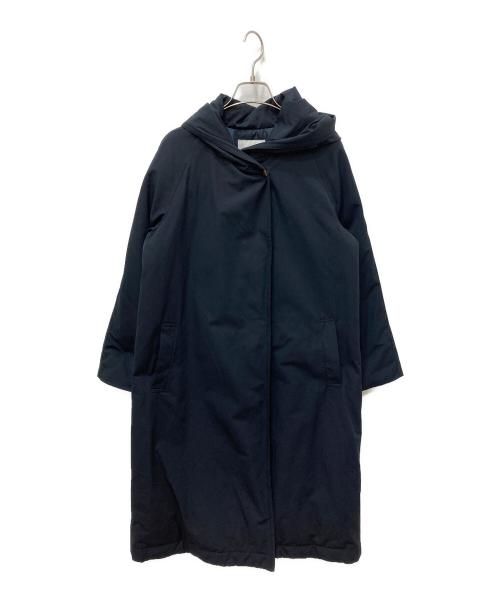 IEDIT（イディット）IEDIT (イディット) フーデットダウンコート ネイビー サイズ:Mの古着・服飾アイテム