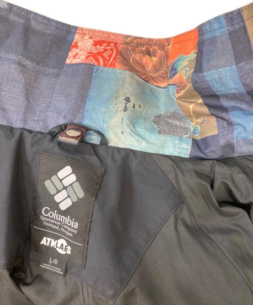 Columbia（コロンビア）Columbia (コロンビア) atmos (アトモス) X ATMOS LAB POWDER KEG JACKET ネイビー サイズ:Lの古着・服飾アイテム