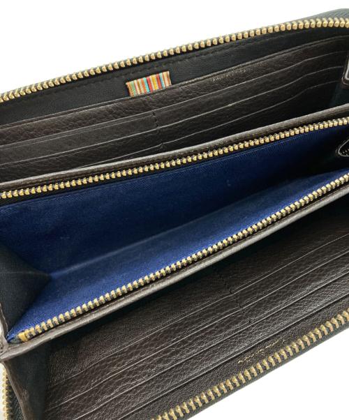 PAUL SMITH（ポールスミス）PAUL SMITH (ポールスミス) 長財布 ブラウンの古着・服飾アイテム