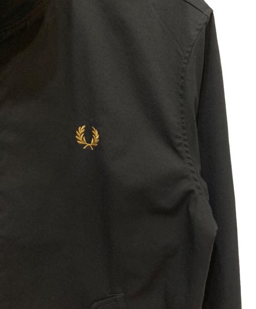 FRED PERRY（フレッドペリー）FRED PERRY (フレッドペリー) BEAMS (ビームス) ナイロンストレッチハリントンジャケット ネイビー サイズ:Lの古着・服飾アイテム