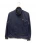 FRED PERRY（フレッドペリー）の古着「ナイロンストレッチハリントンジャケット」｜ネイビー