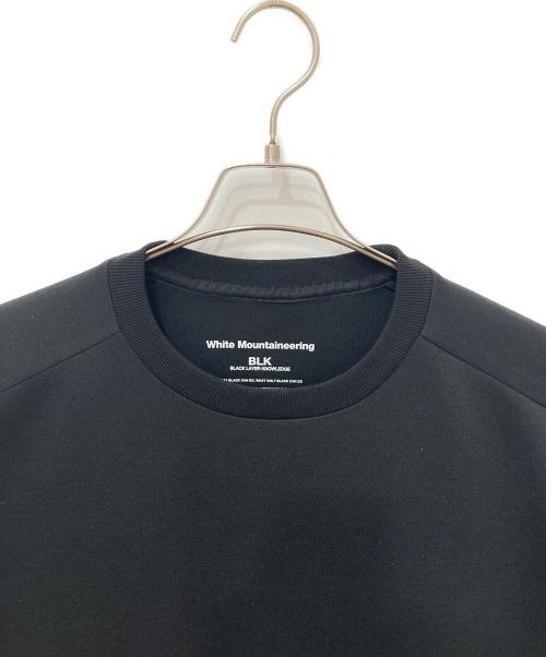 WHITE MOUNTAINEERING（ホワイトマウンテ二アニング）WHITE MOUNTAINEERING (ホワイトマウンテ二アニング) 切替スウェット ブラック サイズ:1の古着・服飾アイテム