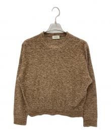 LEMAIRE（ルメール）の古着「レーヨンポリニット」｜ブラウン