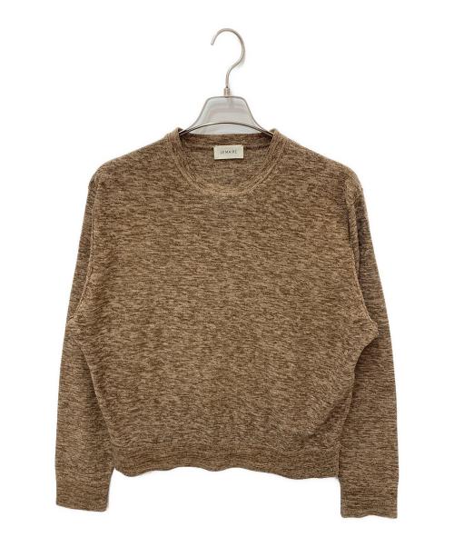 LEMAIRE（ルメール）LEMAIRE (ルメール) レーヨンポリニット ブラウン サイズ:Ｌの古着・服飾アイテム