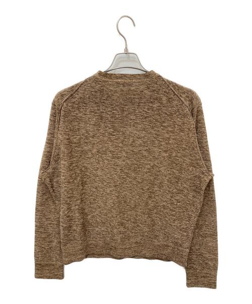 LEMAIRE（ルメール）LEMAIRE (ルメール) レーヨンポリニット ブラウン サイズ:Ｌの古着・服飾アイテム