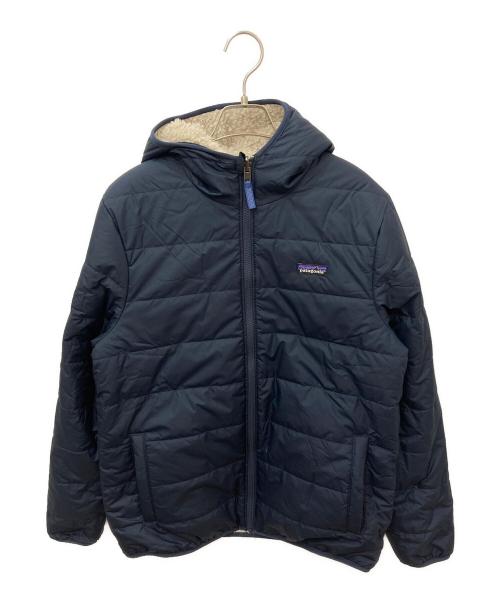 Patagonia（パタゴニア）Patagonia (パタゴニア) キッズ・リバーシブル・レディ・フレディ・フーディ ネイビー サイズ:XXLの古着・服飾アイテム