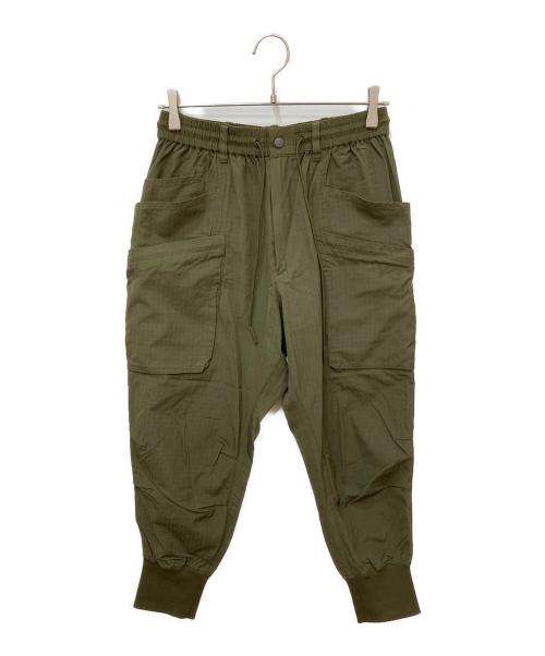 Y-3（ワイスリー）Y-3 (ワイスリー) M CLASSIC LIGHT RIPSTOP UTILITY PANTS グリーン サイズ:XSの古着・服飾アイテム
