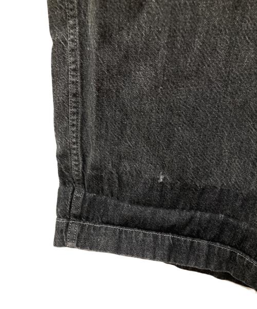HARVESTY（ハーベスティー）HARVESTY (ハーベスティー) BLACK DENIM CIRCUSPANTS グレー サイズ:2の古着・服飾アイテム