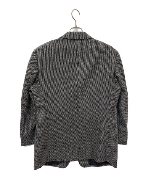 GIORGIO ARMANI（ジョルジオアルマーニ）GIORGIO ARMANI (ジョルジオアルマーニ) ウールテーラードジャケット グレー サイズ:54の古着・服飾アイテム