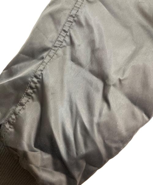 adidas（アディダス）adidas (アディダス) W LONG BOMBER JACKET　ダブルロングボンバージャケット ブラック サイズ:Lの古着・服飾アイテム