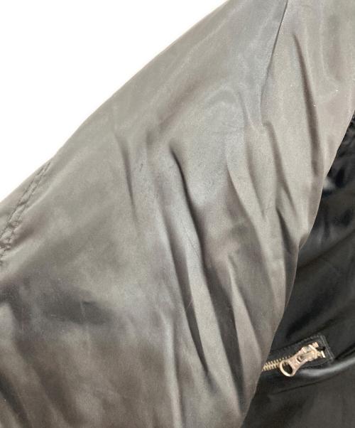 adidas（アディダス）adidas (アディダス) W LONG BOMBER JACKET　ダブルロングボンバージャケット ブラック サイズ:Lの古着・服飾アイテム