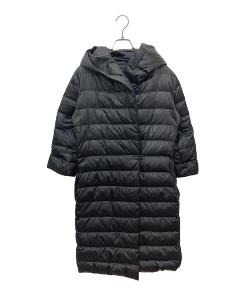 'S Max Mara（エスマックスマーラ）'S Max Mara (エスマックスマーラ) フーデッドダウンコート ブラック サイズ:40の古着・服飾アイテム