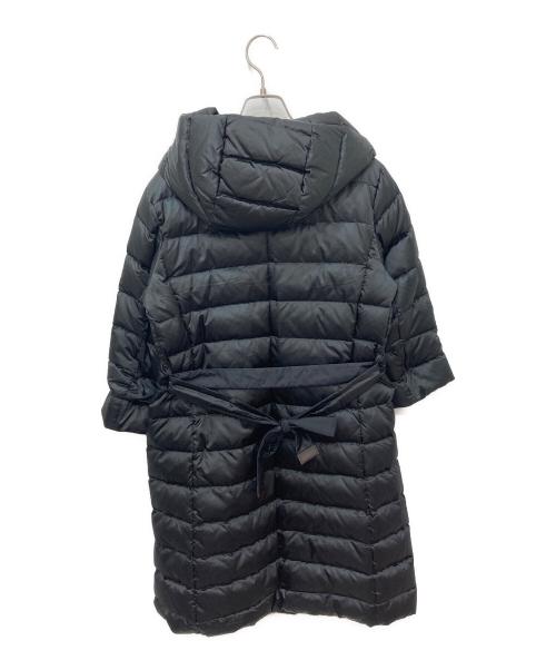 'S Max Mara（エスマックスマーラ）'S Max Mara (エスマックスマーラ) フーデッドダウンコート ブラック サイズ:40の古着・服飾アイテム