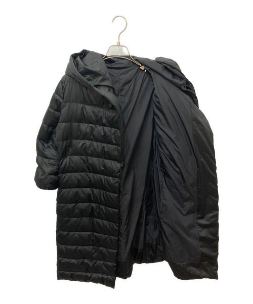 'S Max Mara（エスマックスマーラ）'S Max Mara (エスマックスマーラ) フーデッドダウンコート ブラック サイズ:40の古着・服飾アイテム