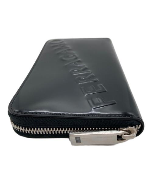 Salvatore Ferragamo（サルヴァトーレ フェラガモ）Salvatore Ferragamo (サルヴァトーレ フェラガモ) 長財布 ブラックの古着・服飾アイテム