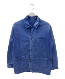 USED（USED）の古着「フレンチワークジャケット」｜ネイビー