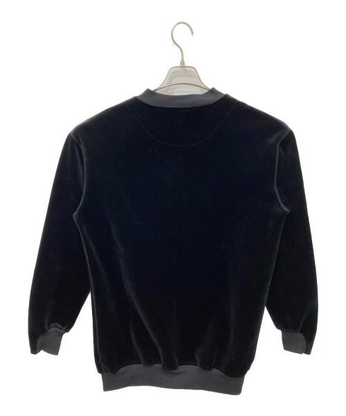 Y-3（ワイスリー）Y-3 (ワイスリー) VELVET CREW ブラック サイズ:2XSの古着・服飾アイテム