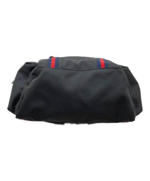 GUCCI（グッチ）GUCCI (グッチ) タイガーモチーフバックパック ブラックの古着・服飾アイテム