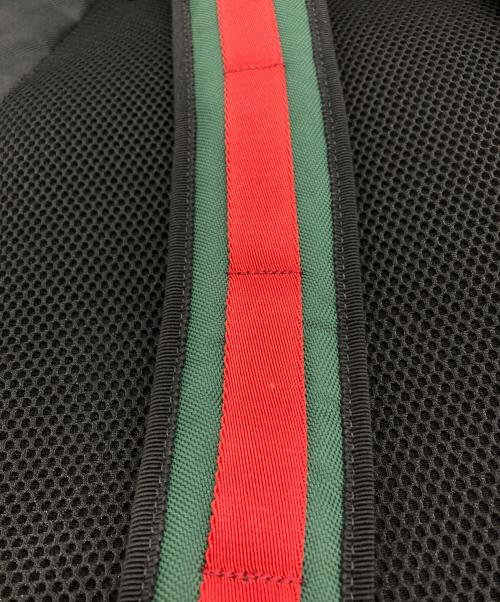 GUCCI（グッチ）GUCCI (グッチ) タイガーモチーフバックパック ブラックの古着・服飾アイテム