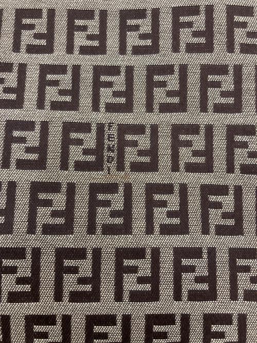 FENDI（フェンディ）FENDI (フェンディ) ズッキーノハンドバッグ ブラウンの古着・服飾アイテム