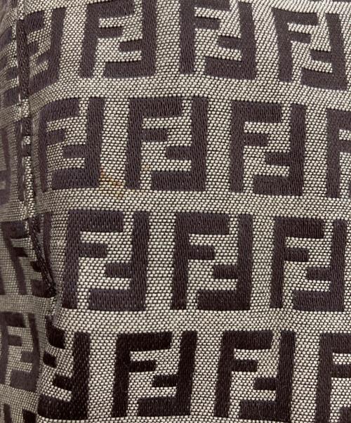 FENDI（フェンディ）FENDI (フェンディ) ズッキーノハンドバッグ ブラウンの古着・服飾アイテム