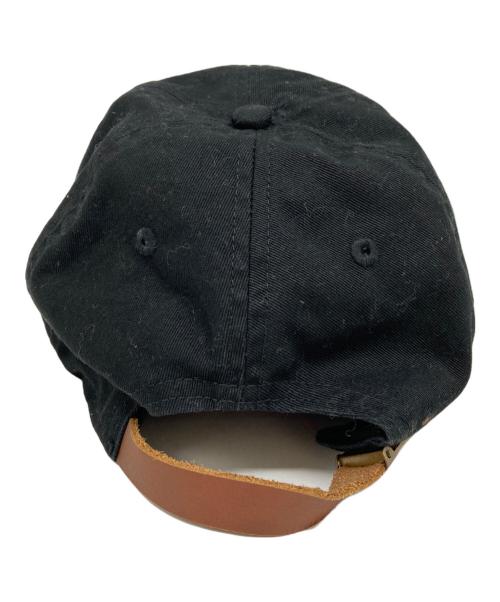RRL（ダブルアールエル）RRL (ダブルアールエル) ロゴ刺繍キャップ ブラックの古着・服飾アイテム