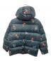 POLO RALPH LAUREN (ポロ・ラルフローレン) 総柄ダウンジャケット グリーン サイズ:M：10000円