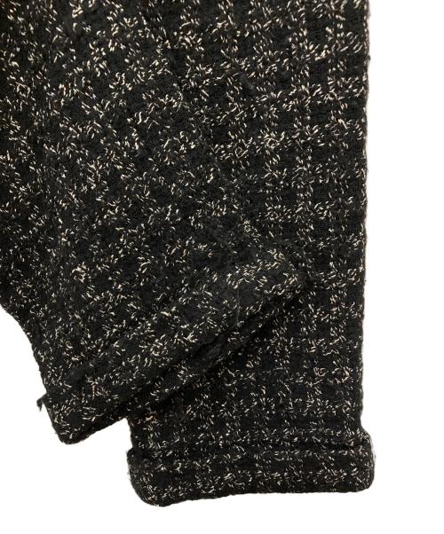 YOHJI YAMAMOTO（ヨウジヤマモト）YOHJI YAMAMOTO (ヨウジヤマモト) ウール混ストレートパンツ ブラック サイズ:1の古着・服飾アイテム