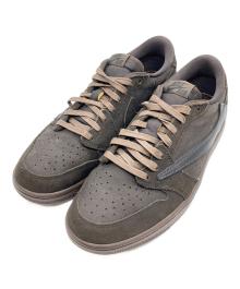 NIKE×Travis Scott（ナイキ×トラヴィススコット）の古着「Air Jordan 1 Low OG SP "Velvet Brown and Dark Mocha"　エアジョーダン ワン ロー オージー エスピー ベルベットブラウン アンド ダークモカ」｜ブラウン