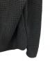 中古・古着 The CLASIK (ザ クラシック) WOOL CASHMERE WAFFLEZIP STAND CARDIGAN ドライバーズニット ブラック サイズ:46：30000円