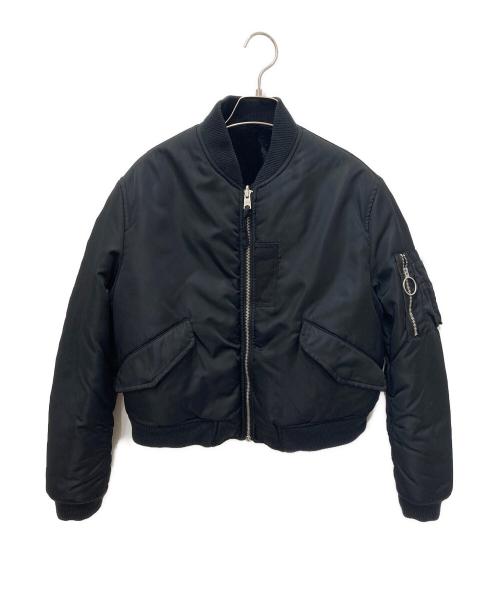 ALL SAINTS（オールセインツ）ALL SAINTS (オールセインツ) リバーシブルMA-1ジャケット ブラック サイズ:XSの古着・服飾アイテム