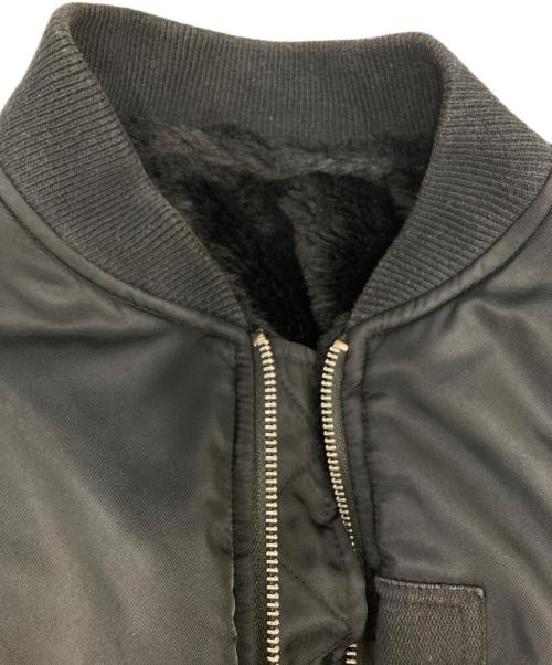 ALL SAINTS（オールセインツ）ALL SAINTS (オールセインツ) リバーシブルMA-1ジャケット ブラック サイズ:XSの古着・服飾アイテム