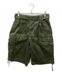 KENZO（ケンゾー）の古着「ARMY CARGO SHORT」｜カーキ