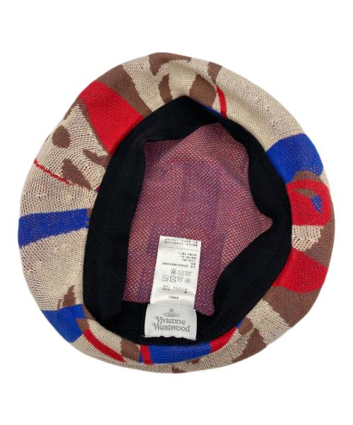 Vivienne Westwood（ヴィヴィアンウエストウッド）Vivienne Westwood (ヴィヴィアンウエストウッド) ベレー帽 マルチカラーの古着・服飾アイテム