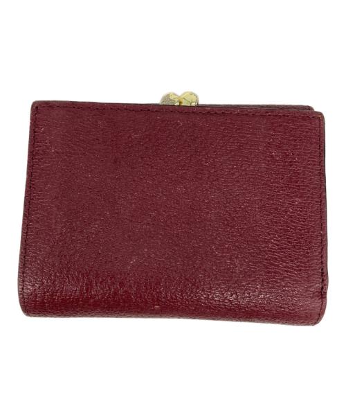 Vivienne Westwood（ヴィヴィアンウエストウッド）Vivienne Westwood (ヴィヴィアンウエストウッド) 2つ折り財布 ボルドーの古着・服飾アイテム