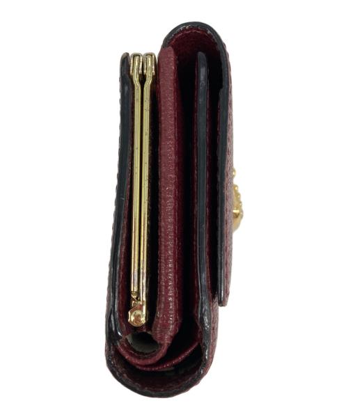 Vivienne Westwood（ヴィヴィアンウエストウッド）Vivienne Westwood (ヴィヴィアンウエストウッド) 2つ折り財布 ボルドーの古着・服飾アイテム