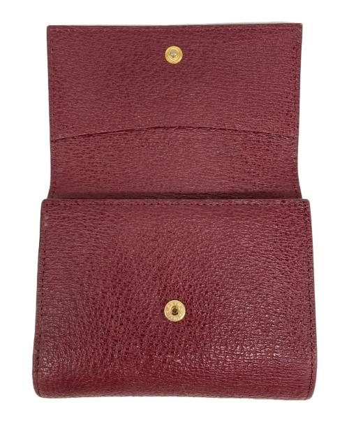 Vivienne Westwood（ヴィヴィアンウエストウッド）Vivienne Westwood (ヴィヴィアンウエストウッド) 2つ折り財布 ボルドーの古着・服飾アイテム