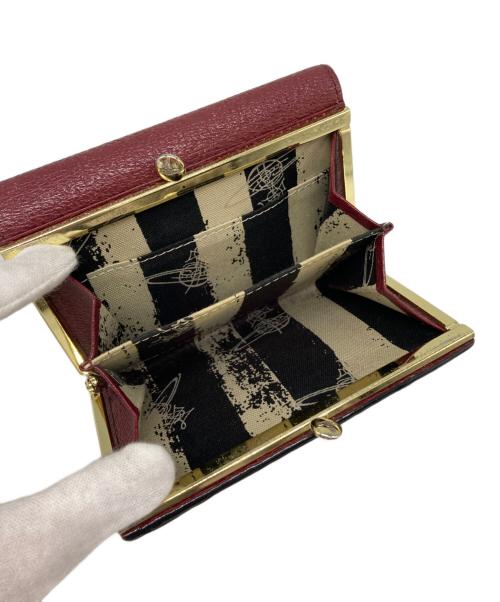 Vivienne Westwood（ヴィヴィアンウエストウッド）Vivienne Westwood (ヴィヴィアンウエストウッド) 2つ折り財布 ボルドーの古着・服飾アイテム
