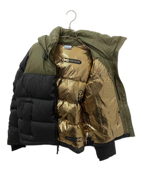 Columbia（コロンビア）Columbia (コロンビア) ウィメンズブーロポイントダウンジャケット グリーン サイズ:Lの古着・服飾アイテム