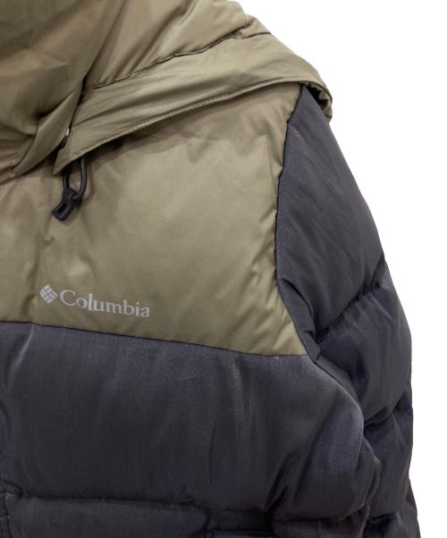 Columbia（コロンビア）Columbia (コロンビア) ウィメンズブーロポイントダウンジャケット グリーン サイズ:Lの古着・服飾アイテム