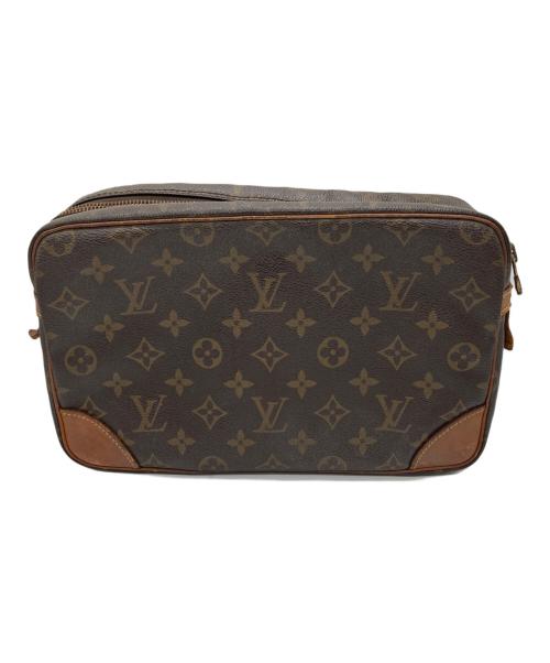 LOUIS VUITTON（ルイ ヴィトン）LOUIS VUITTON (ルイ ヴィトン) クラッチバッグ　モノグラム コンピエーニュ ブラウンの古着・服飾アイテム